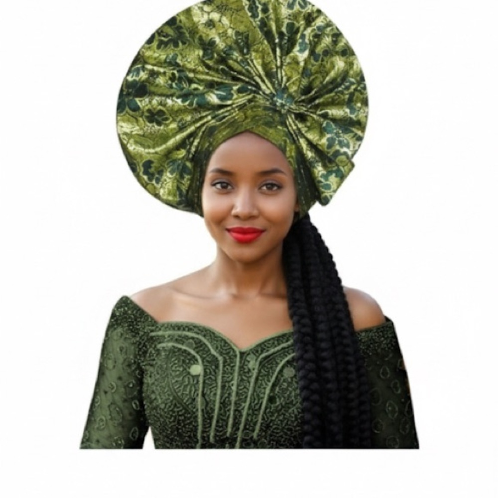 Nigerian Floral Headwrap